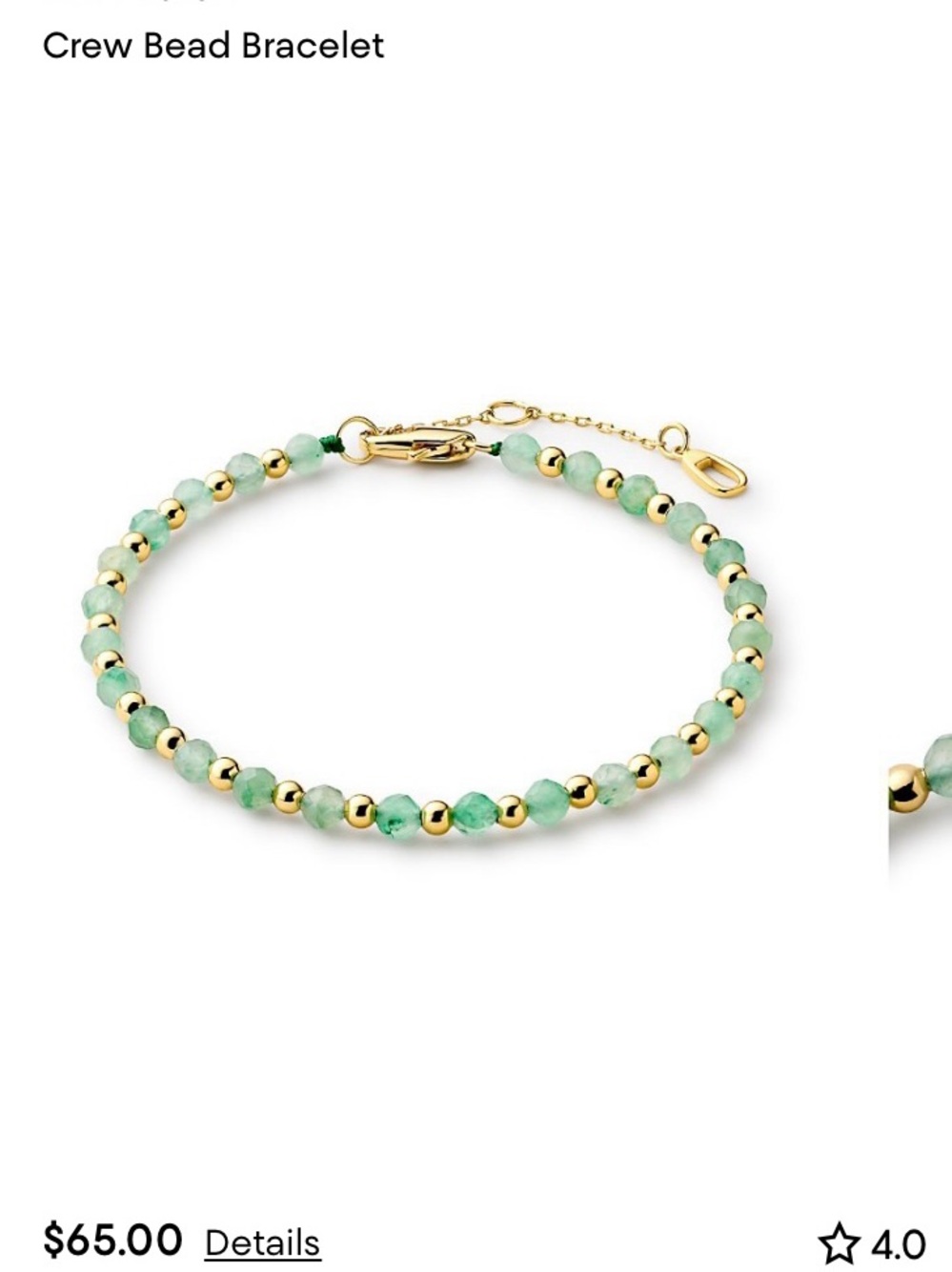 Ana Luisa beaded bracelet
